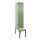 Z-garderobekast,HxBxD 2120x400x815mm,2vak,vak B 400mm,cil.-slot
