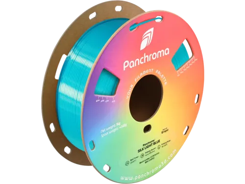 Polymaker 3D printer Filament Panchroma PLA Silk 1,75mm Lichtblauw 1kg