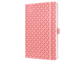 Weekagenda Flair A5 2026 (NL/FR/EN/DU) Rose Pink Hardcover - 2
