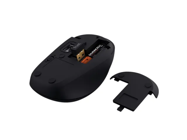 Trust Yvi+ Compacte draadloze muis Zwart