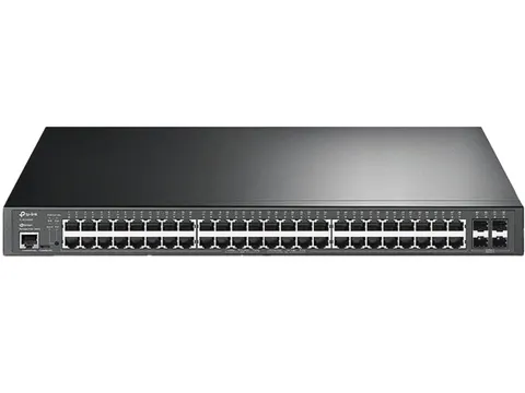 TP-LINK TL-SG3452XP Jetstream Switch Standalone 48XRJ45 managed zwart
