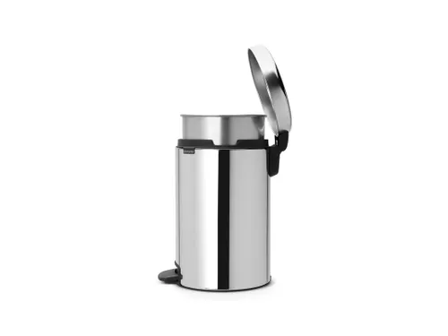 Pedaalemmer Newicon 12 Liter Met Metalen Binnenemmer Rvs