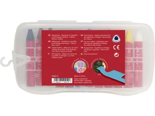 waskrijt Faber-Castell Jumbo etui à 12 stuks - 2
