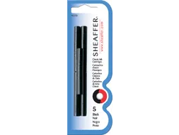 Inktpatroon Sheaffer skrip classic zwart blister à 5 stuks