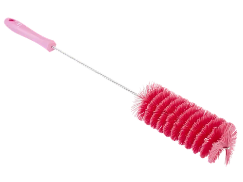 Pijpborstel Met Handvat Ø 60mm Medium Roze