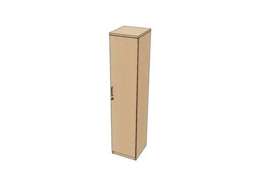 kantoorkast,HxBxD 1895x400x445mm,NE-esdoorn