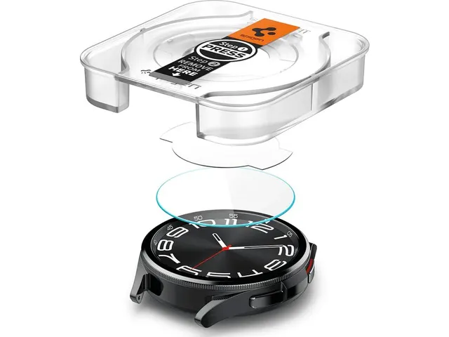 Spigen Screenprotector Galaxy Watch 6 Classic 47mm Glas.tR EZ Fit 2x