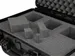 Harde Trolley Koffer 604x473x283mm Met Schuimrubber 80 Liter