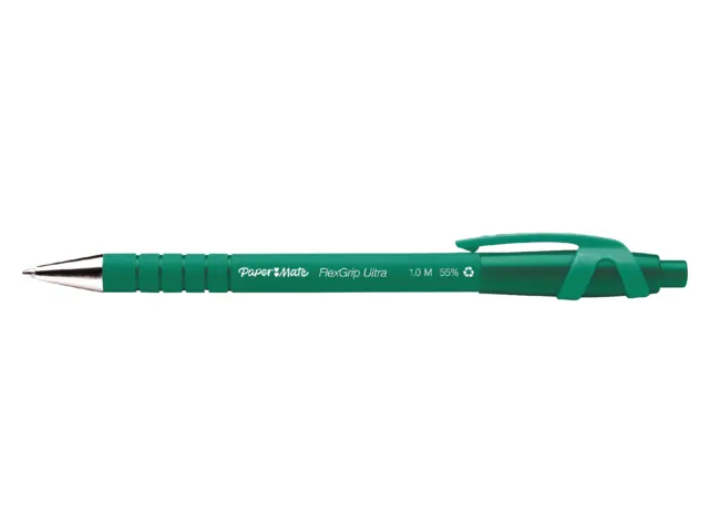 Balpen Paper Mate Flexgrip Ultra medium groen