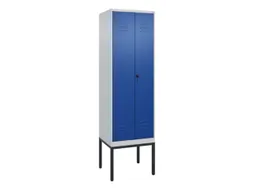 locker voor scheiding van kleding,HxBxD 2120x600x500mm,2vak