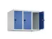 opzetkast,v. locker,3vak.,vak B 250mm,HxBxD 500x750x500mm,vleugeldeur