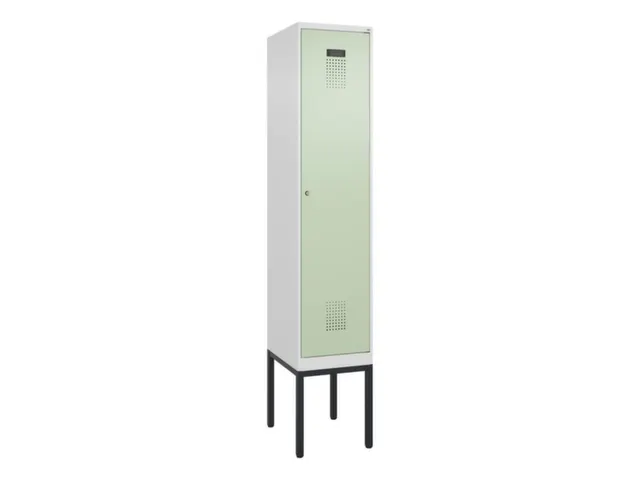 armoire vestiaire noir et blanc,HxlxP 2120x400x500mm,1compart.