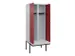 locker voor scheiding van kleding,HxBxD 2120x800x815mm,2vak