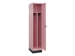 locker voor scheiding van kleding,HxBxD 1950x400x500mm,1vak