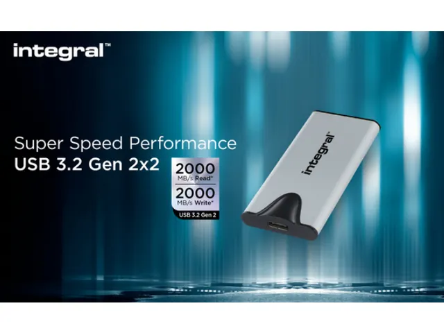 SSD Integral SlimXpress Portable USB-C 1To