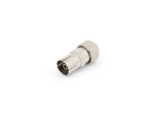TV-Plug Metaal 9.5mm/2.3mm - Vrouwelijk - 1