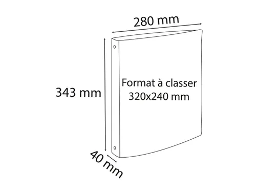 Ringmap PVC A4+ 4R 3 0mm geassorteerd