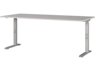 In hoogte verstelbaar bureau,HxBxD 680-910x1800x800mm - 1
