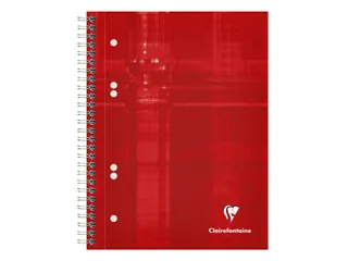 Collegeblok Clairefontaine Studium A5+ ruit 5x5mm 6-gaats 80 pagina's - 4