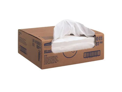 WypAll 8381 doek X70 1-laags wit 42x37,8cm 300 Stuks