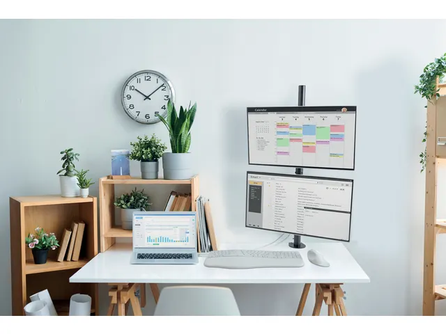 Monitorarm Kensington dubbele verticale bevestiging