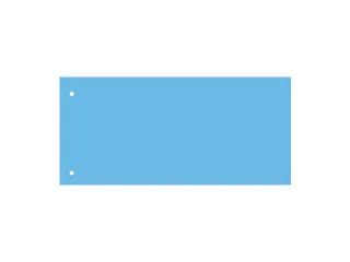 Scheidingsstrook Qbasic 225x120mm 50 stuks blauw - 2