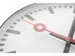 Horloge murale NeXtime 'Station' Ø19cm aluminium brossé