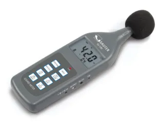 geluidsniveaumeter,afleesbaarheid 0,1dB,behuizing kunststof,display - 1