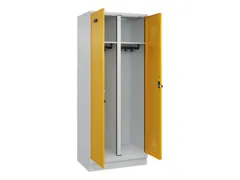 locker voor scheiding van kleding,HxBxD 1950x800x500mm,2vak