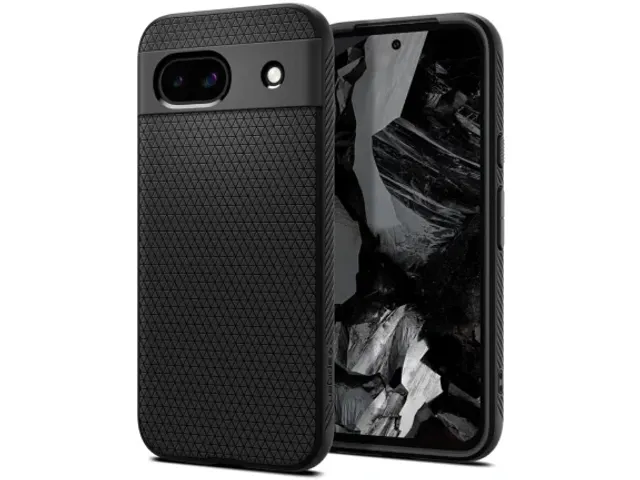 Spigen Case ACS07257 Google Pixel 8A Liquid Air Mat Zwart
