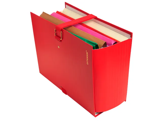 Map uitstrekbare rug EXTENSOR rood