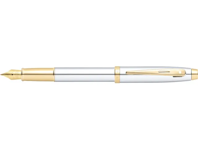 Vulpen SHEAFFER 100 E9340 F Bright chrome gold tone