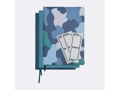 Rekbare kaft Beckmann Color Camo 3 stuks