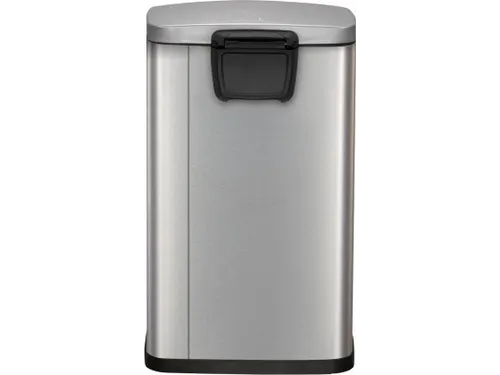 Afvalbak EKO Della pedaalemmer 50 liter RVS
