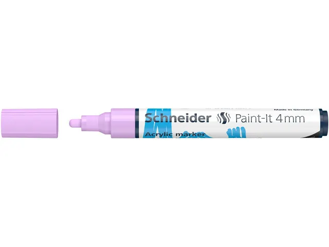 Acrylmarker Schneider Paint-It 320 4mm pastel lila
