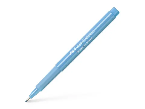 Fineliner Faber-Castell Broadpen Pastel 0.8mm licht blauw