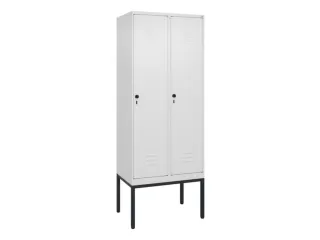 locker,HxBxD 2120x800x500mm,2vak,vak B 400mm,draaigrendel - 1