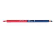 Potlood Pelikan 3mm rood/blauw