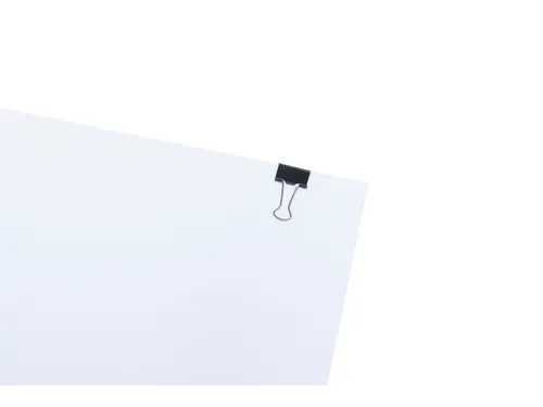 Papierklem MAUL 213 foldback 13mm capaciteit 4mm zwart