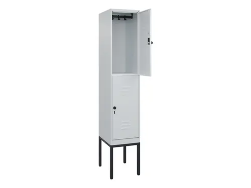 dubbeldekse locker,HxBxD 2120x400x500mm,1x2vak.,vak B 400mm