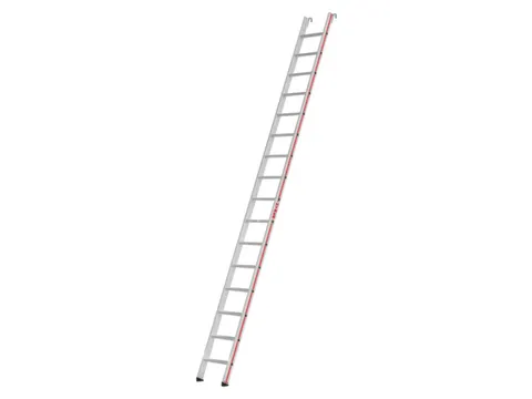 inhangstellingladder,balk L 4,19m,v. H tot 3,96m,16,verstevigde treden