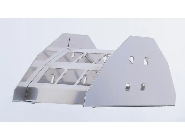 Slanghouder Bxd 230x125mm Aluminium-Kleurig