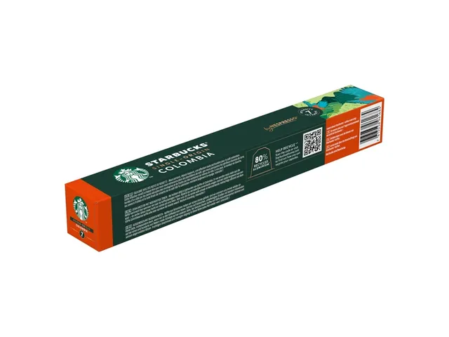 Capsule café Starbucks Colombia 10 pièces