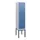 locker,HxBxD 1950x400x500mm,1vak,vak B 400mm,cil.-slot,voetonderstel