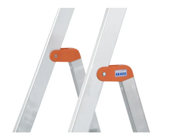 Escabeau Léger Aluminium Articulations Plastiques Plateforme Lxp 25x2
