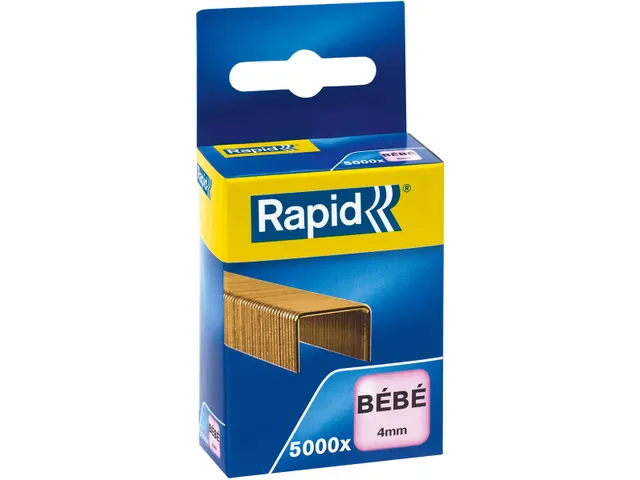 nietjes Bébé, verkoperd, doos van 5000 nietjes