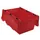 Euronorm-herbruikbare bakken,HxLxB 199x600x400mm,PP,rood