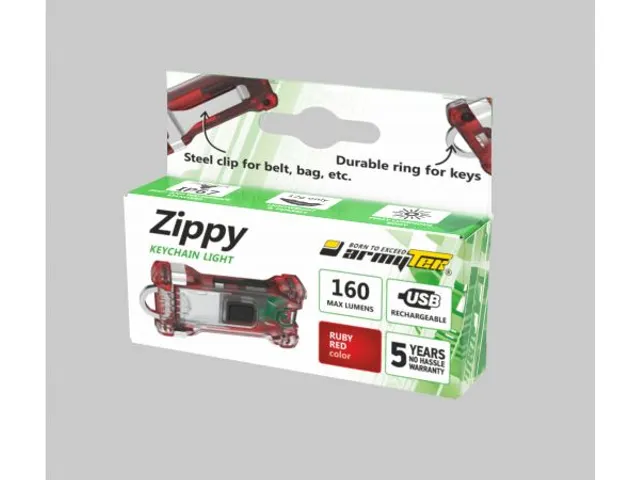 Zippy Multi zaklamp mini rood