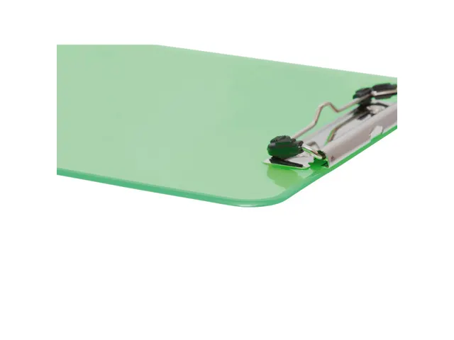 Klembord MAUL A4 staand transparant PS neon groen