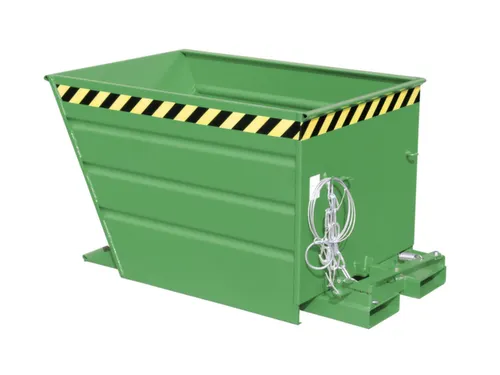 kiepbak,HxLxB 730x1370x800mm,0,55m³,draagverm. 750kg,RAL6011